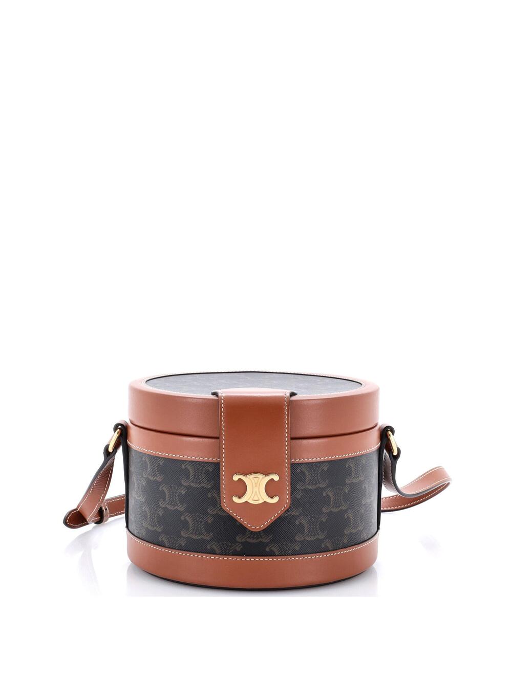 Celine Tambour Bag Triomphe Coated #340656C12B